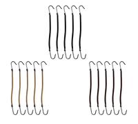 Beavorty 15 Pièces Crochets pour Queue de Cheval Crochets Élastiques pour Queue de Cheval Accessoires de Coiffure