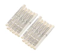 Beavorty 15 Rouleaux de Parchemin de Bénédiction de Porte Hébreu Casher Anneau Argenté - Papier Mezouza Hébraïque Résistant - Décoration Juive Intérieure pour Maison et Fêtes