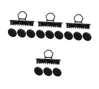 Beavorty 16 Pcs Masseur Petit Shampooing Brosse Cheveux Exfoliant Petit Cuir Chevelu Brosse Cuir Chevelu Masseur Cheveux Brosse Cheveux Exfolier Gommage Pour Cuir Chevelu Petit Épurateur