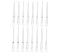 Beavorty 16 Pinceaux Applicateurs pour Masque Facial, Manches Transparents en Plastique, Poils Doux en Nylon, Ensemble Brosses Visage pour Soin et Maquillage Quotidien, Usage Professionnel