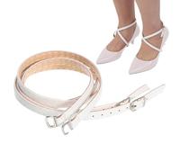 Beavorty 1Paire Sangles de Chaussures Chute pour Talons Bretelles Croisées Détachables et Légèreté pour Élégantes