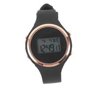 Beavorty 1pièce Montre Électronique Étanche Multifonctionnelle pour Garçon Fille Chronographe Luminieux avec Alarme Affichage Numérique pour Sport Activités Plein Air Noir