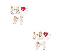 Beavorty 2 ensembles Broche De Médecin Bijoux De Stéthoscope Broche De Médecin Broche De Stéthoscope Broche D'Infirmière Broche De Médecin Broche Médicale 5 pièces * 2