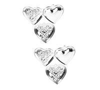 Beavorty 2 ensembles Collier Pendentif Photo Médaillon Photo Collier Photo Personnalisé Médaillon Photo Bijoux Commémoratifs Porte-Clés Photo Médaillons Pour Femmes Qui 2 pièces * 2
