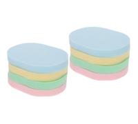 Beavorty 2 Ensembles Filet Pour Le Visage Pour Le Visage De Lavage Évier Rond Luffa Exfoliants Lingettes Démaquillantes Pour Le 4 pièces * 2