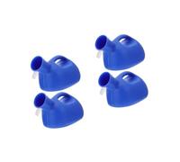 Beavorty 2 Ensembles Pot De Chambre Pour Adultes Avec Couvercle Capacité Urinoir Domestique Pour Hommes Lot De Étanche Et Facile À Nettoyer Pour Personnes Âgées Et Alitées 2 Pièces * 2