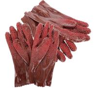 Beavorty 2 Paires Moufles de Plombier Pvc Antidérapants Réutilisables