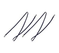 Beavorty 2 Pièces Cordon pour Moufles de Ski, Pinces Anti-Perte en Nylon | Organisation des Accessoires D’hiver, Confort Doux pour Garçon Fille, Couleur Bleu Marine, Usage Ski