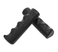 Beavorty 2 Pièces Housse De Poignée Pour Fauteuil Chaises Rail Pour Fauteuil Seaux Avec Poignées Vélo à Main En Fauteuil Poignée De Tondeuse à Zéro Black Pvc