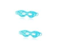 Beavorty 2 Pièces masque de glace patch yeux reutilisable blinders multifonction masque pour yeux pour femmes à paupières bandeau yeux de refroidissement PVC