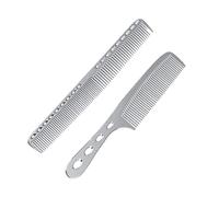 Beavorty 2 Pièces Peigne Homme Peignes à Cheveux De Curling s à Queue De Rat Chaud Brosse à Lisser Les Cheveux Support De Sèche-x Fin à x
