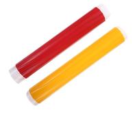 Beavorty 2 Pièces Poignée Isolée en Silicone pour Canne Gaine Rétrécissante | Élastique, Résistante à L’usure, Imperméable et Souple, pour Batte de Baseball ou Canne Couleur Aléatoire