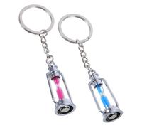 Beavorty 2 Pièces Porte Clés Vintage Nautique Forme de Sablier Pendentif Créatif Multifonction pour Sac à Main Charme Décoratif Compact et pour Accessoires et Souvenirs