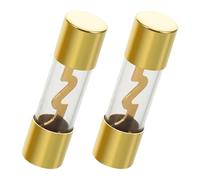 Beavorty 2 Pièces Porte-fusible Voiture 150a en Alliage pour Audio | Usage pour Amplificateur et Modifications Audio, Protection Fiable, Installation Facile, Couleur Or
