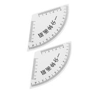 Beavorty 2 Pièces Règles de Dessin Sourcils PVC pour Maquillage Rapide Guide de Mesure Précis Pochoirs de Cartographie pour Stylisme et Mise Forme des Sourcils