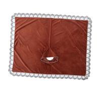 Beavorty 2 Pièces Serviettes Esthéticienne Réutilisables avec Trou pour Table de Massage Draps Tissus Doux et Respirants pour Salon Spa avec Dentelle Résistantes et Faciles à Entretenir