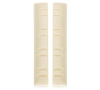 Beavorty 2 Pièces Sillet de Mandoline de Rechange Blanc en Abs, Support de