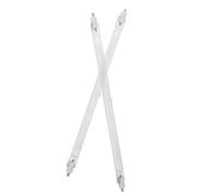 Beavorty 2 Pièces Tube Chauffant Quartz Blanc, Céramique | Élément à Brancher pour Chauffage Électrique, Économie D’énergie, Chauffe Vite, Usage en Appartement, Usage Domestique
