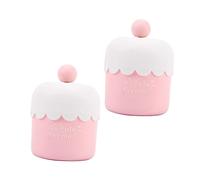 Beavorty 2 Pièces Visage Liquide Récipient à Pour Les Fabricants De Mousses Pour Le Visage à Bulles Lavabo Salle De Bain Plastique Rose