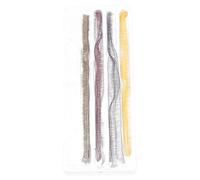 Beavorty 20 Faux Cils en Nylon pour Poupée 0,6 Cm Lot de 20 Pièces Multicolores pour Accessoires de Fabrication et Décoration de Poupées DIY