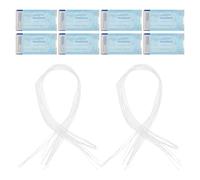 Beavorty 20 Paquets Sachets de Fils de Collagène Solubles pour Lifting Facial Sérum Anti-rides Ciblant Front et Contours Du Visage Hydratation Légère Non Grasse Unisexe pour Atténuer Rides