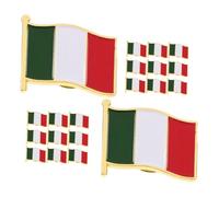 Beavorty 20 Pièces Broche De Badge En Fer Insignes Des Emblèmes Nationaux Broche Drapeau National Esthétique De La Broche Épingle Broche Patriotique Drapeaux Le Fer