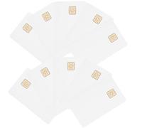 Beavorty 20 Pièces Carte Ic Blanche At24c16 16k en PVC pour Système de | Interface Rapide, Transfert de Données, Sécurité Renforcée, Compatible Serrure Électronique et Automobile