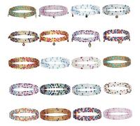 Beavorty 20 Pièces Chaîne De Perles De Taille Corps Ventre Chaîne De Taille En or Polyvalent Ceintures De Perles Pour Femmes Chaînes Mesdames Petite Chaîne