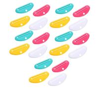 Beavorty 20 pièces Presse Tubes Plastique Manuel Pince Multi Usage pour Dentifrice Visage Crème Mains Compact Gaspillage Facile à Utiliser