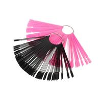 Beavorty 200pièces Présentoirs pour Capsules de Nail Art Palette de Couleurs avec Bâtonnets Éventail Présentoirs pour Vernis à Ongles Échantillons de Vernis à Ongles Accessoires de Photogra