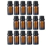 Beavorty 20pièces Flacons Verre Pour Huiles Essentielles Rechargeables Et Vides Lot