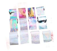 Beavorty 24pièces Autocollants Colorés Décorations Manucure Amovibles Pour Filles Et Femmes Stickers Nail Art Fantaisie Pour Créations Uniques à Domicile