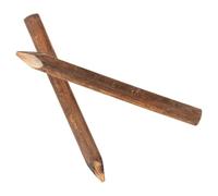 Beavorty 2pcs Poteaux de Clôture en Bois Solide pour Jardin, Support Stable pour Arbres, Aspect Naturel Simple, pour Projets de Jardinage en Plein Air