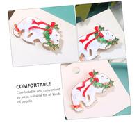 Beavorty 2pièces Broche de Noël Épingle de Revers Broche pour Femme Lot de Décorer Vêtements Fêtes