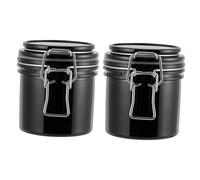Beavorty 2Pièces Conteneur de Stockage pour Colle à Cils Étanche pour Colle UV Durable et Portable pour Salon Usage Domestique