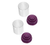 Beavorty 2pièces Organisateur De Perceuse à Ongles Transparent Présentoir De Perceuse Domestique Support De Pour Bureau Accessoire De