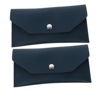 Beavorty 2pièces Porte-Billets avec Compartiments pour Rangement Et Reçus Pochette De Voyage pour Organiser Ses Finances Au Quotidien