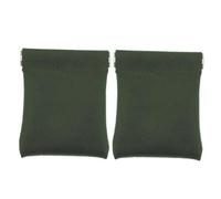 Beavorty 2pièces Porte-Monnaie Cuir PU Résistant pour Monnaie Petit Porte-Cartes Multifonction Rangement Chic Et Pratique pour Monnaie Et Cartes Coloris Vert