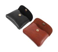 Beavorty 2Pièces Sacs Branchés Compact Vintage pour Écouteurs Et Accessoires Électroniques Portefeuilles Imperméables Et Sacs à Tendances Étanches