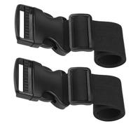 Beavorty 2pièces Sangles à Bagages Robustes et Réglables avec Boucles Sangles de Sac à Dos Pratiques pour Camping Activités de Plein Air Lot pour Ajouter des Sacs Supplémentaires