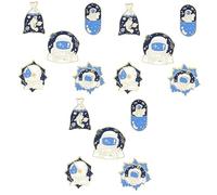 Beavorty 3 Ensembles Broches Astronaute Épingles De Mode Pour Vêtements Décor Cartoon Unique 5 Pièces * 3