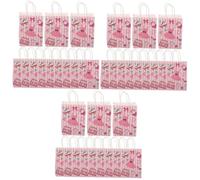 Beavorty 3 Ensembles En Papier Pour De Fête Sachet De Bonbon Pochette Tissus En Papier Grand Des Pour Les Grands Rose 12 Pièces * 3