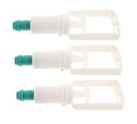 Beavorty 3 Pièces Accessoires D'appareils à Pas Sous L'aspirateur Outil De Pompe à Ventouses Pompe Pour Les Coupes Ventouses à Pompe à Main Pompe à Ventouses Aspirantes Plastique Blanche