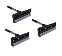 Beavorty 3 Pièces Brosse à vitres Double Face Laveur de vitre raclettes de démolisseur de Voiture essuie-Glace Miroir Nettoyeur essuie-Glaces raclette à vitre grattoir en Caoutchouc