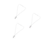 Beavorty 3 Pièces Collier Pendentif Stéthoscope Croix Médicale pour Femmes et Infirmières de de Diplôme Rose Confortable et