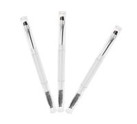 Beavorty 3 Pièces Pinceau De Maquillage Portatif Mascara En Spirale Bandeau De Laque Accessoires Pour Cheveux Pinceaux De Maquillage Mascara à Cils Doux Gommes Blanche Fibre De Polyester