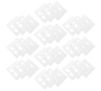 Beavorty 30 Pièces Coussinets Isolants en Silicone pour Plaques Murales de Prise Électrique, Joint D'isolation Étanche Anti-vent, Compatible Plaques D'interrupteur, Isolation Murale