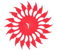 Beavorty 30 pièces de Chauve Souris Rouges Décorations DIY pour Cheveux Accessoires Halloween Applique Petites pour Vêtements Sacs Chaussures