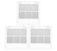Beavorty 3ensembles Palette de Fards à Paupières Neutres et Mats avec Plateaux Compartiments pour Pinceaux Boîte de Rangement Vide et Robuste pour Sélection de Couleurs