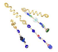 Beavorty 3pièces Anneaux De Cheveux Spirale Breloques Décoratives Pour Tresses Accessoires Pour Cheveux Pendentifs Pour Dreadlocks Manchettes De Tresse